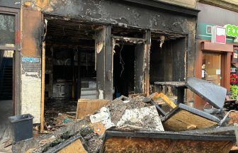 Glasgow tenement evacuated after BBQ restaurant engulfed by fire
