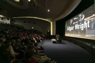 Edgar Wright describes Glasgow as the ideal film set during The Running Man Q&A at GFT