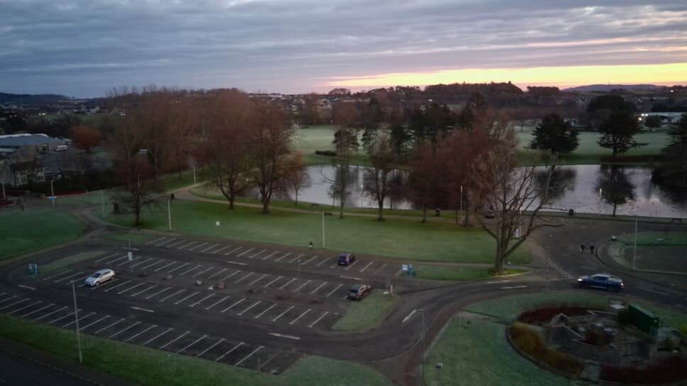 Cooper Park is under construction.