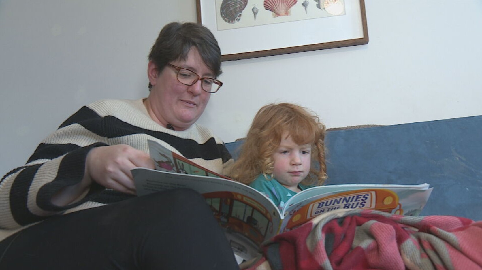 Fiona Wark with three-year-old Maura