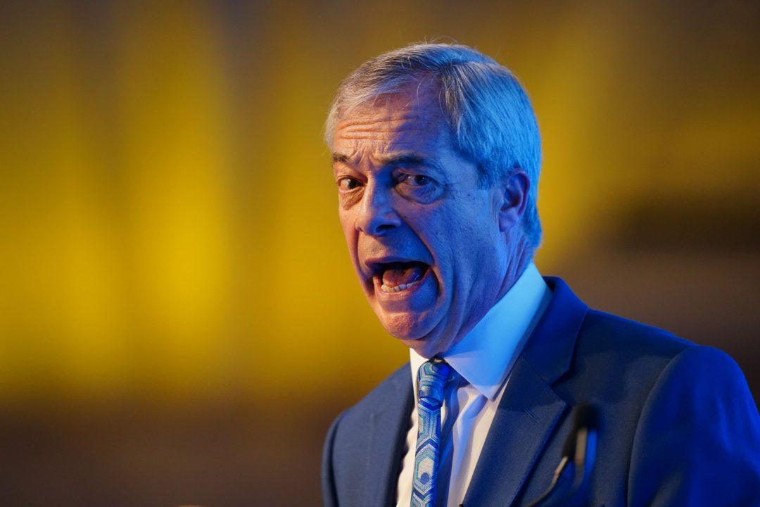 Nigel Farage says all mass religious observances should be banned