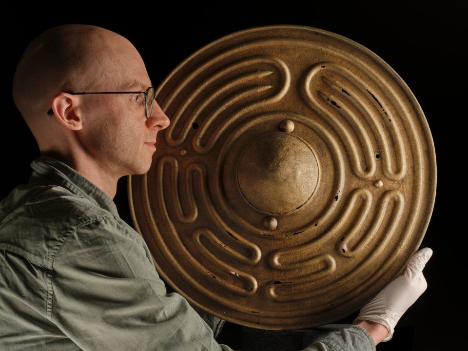 Bronze Age shield returns to Scotland for first time in more than 230 years