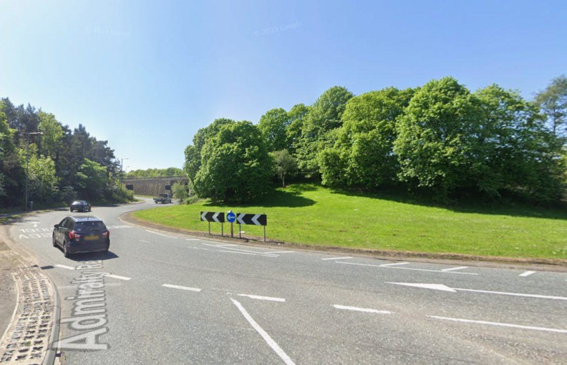 Road closed and man arrested after pedestrian struck by car in Fife