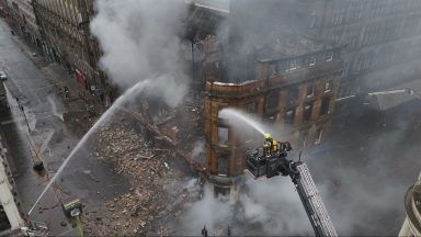 Drone pilots warned to avoid Union Street fire as emergency response continues