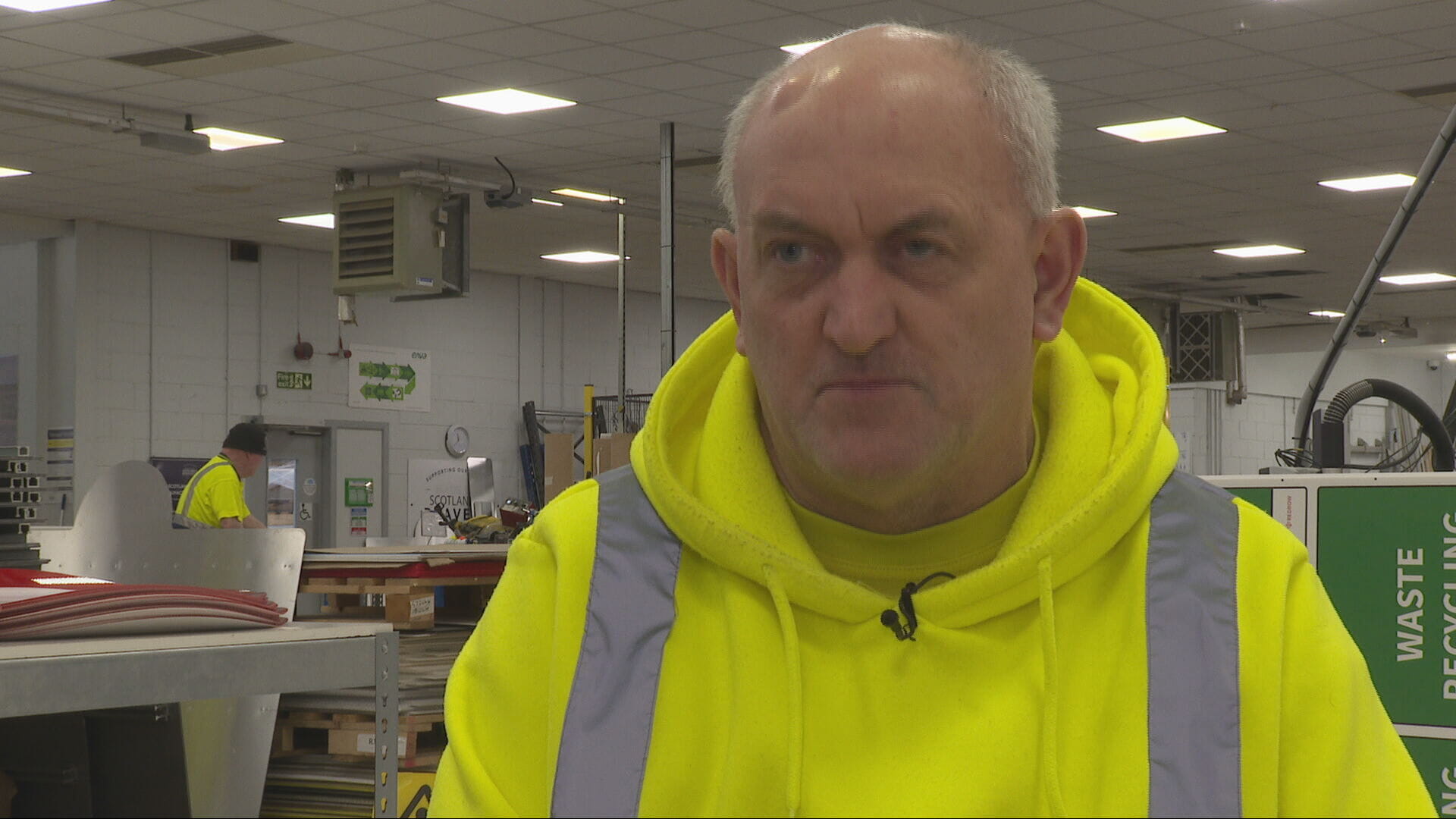 Former Royal Navy serviceman Carl Baller