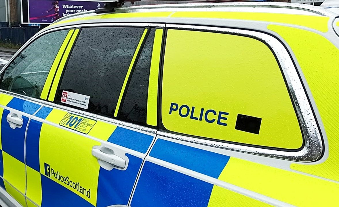 Man taken to hospital and woman reported after crash at East Kilbride roundabout