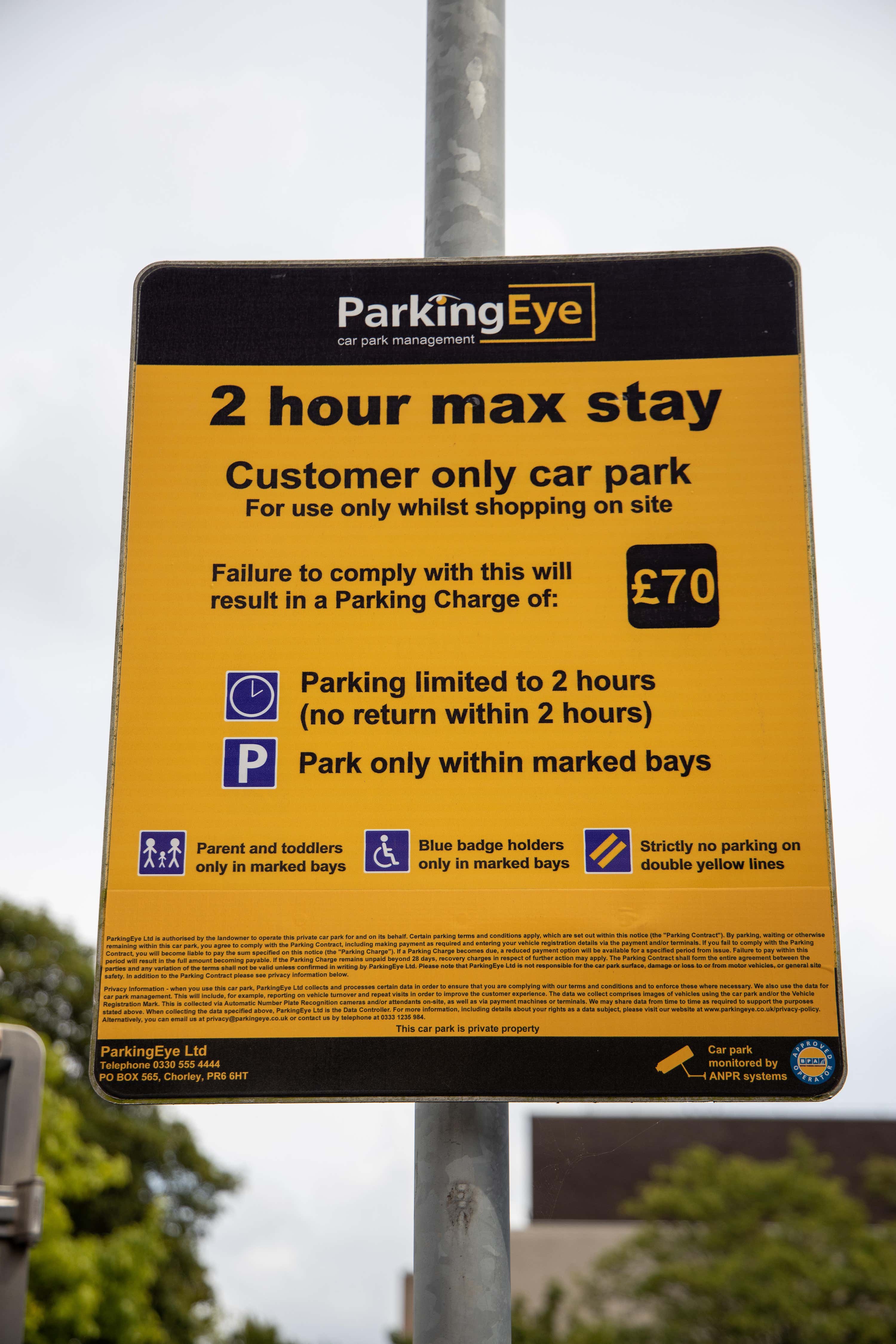 ParkingEye bought 619,000 records from the DVLA over the period in order to fine drivers