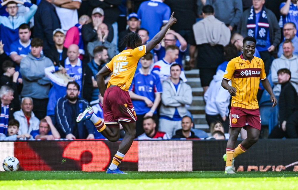 Motherwell deal Rangers title setback with thrilling win at Ibrox