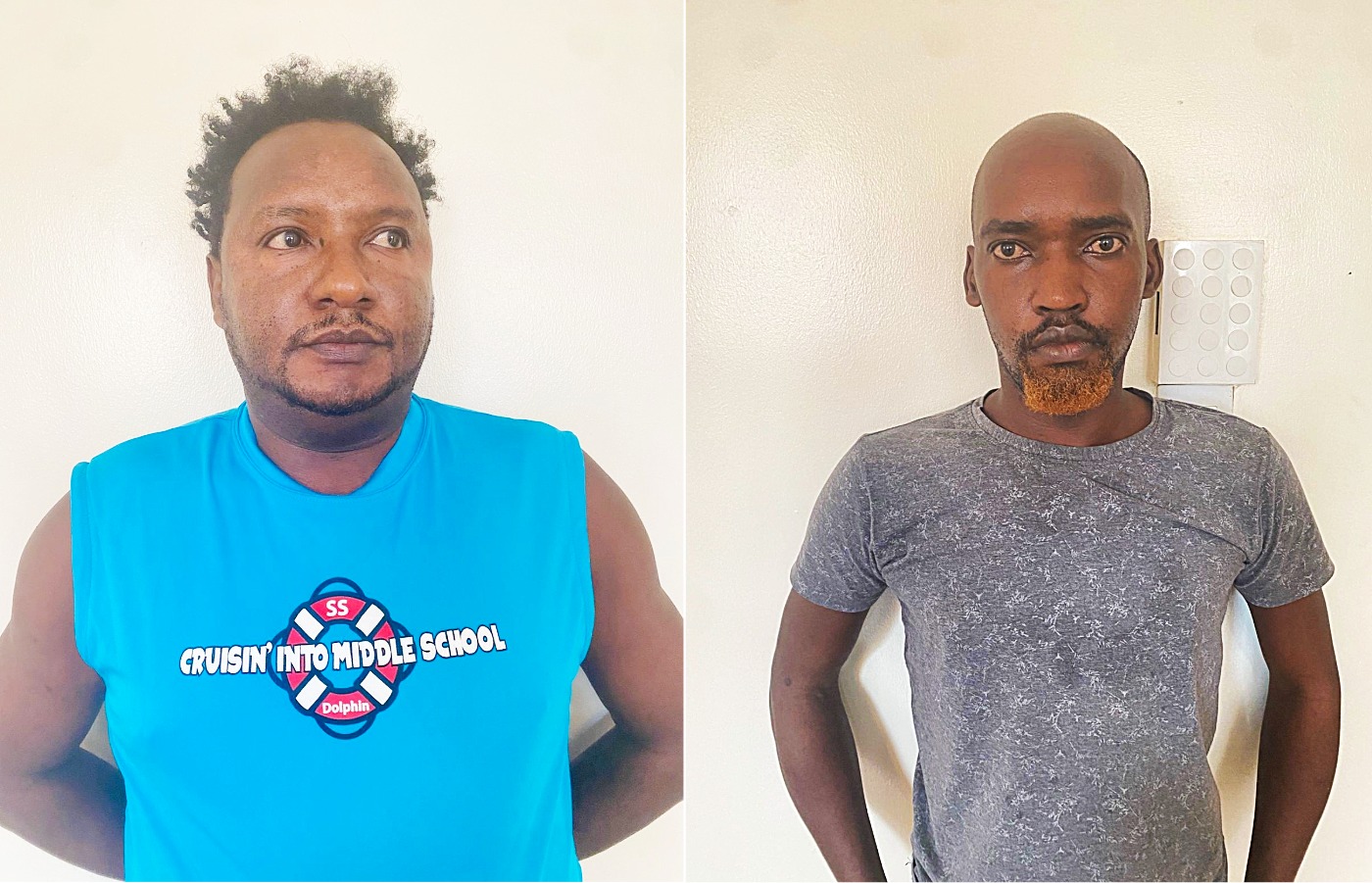 Kenyan police released images of the men arrested in connection with death of Campbell Scott