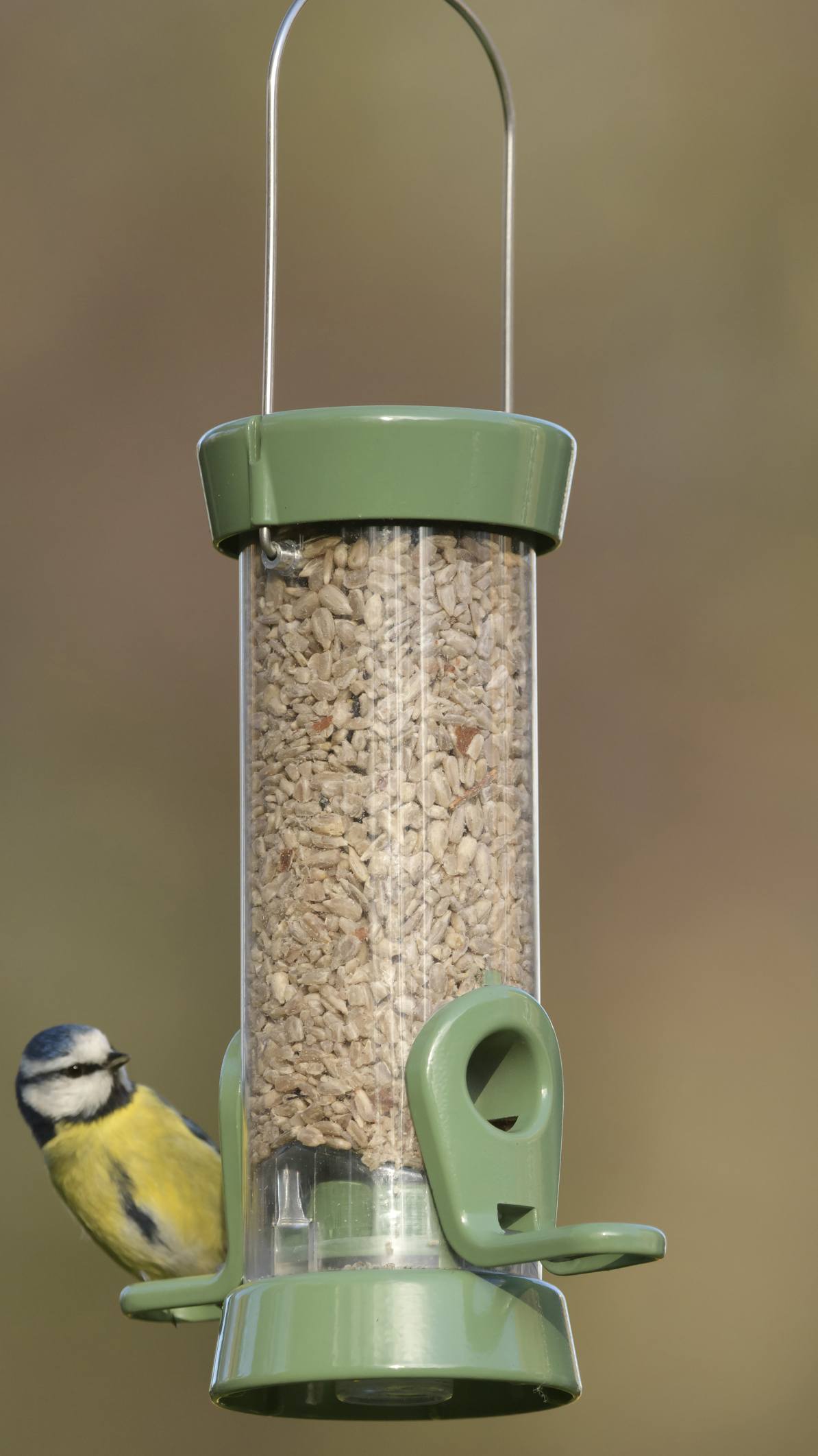 RSPB recommends easy-clean side-port hanging feeders