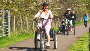 Royal blessing for cycling charity