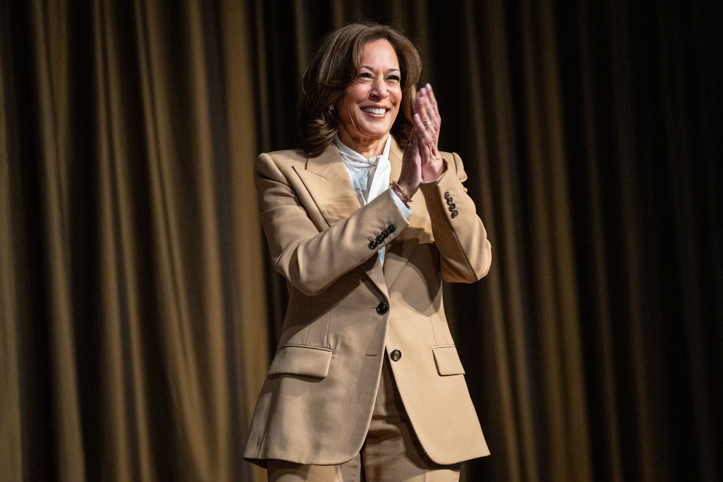 Kamala Harris made the comments at the National Action Network convention.