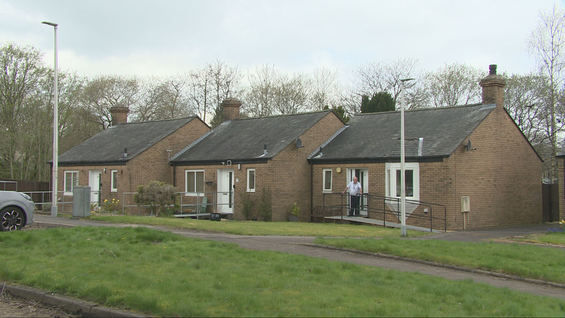 Tygetshaugh housing complex in Falkirk