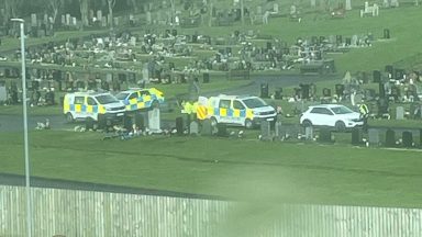 Man arrested in Fife cemetery following ‘domestic disturbance’ at home