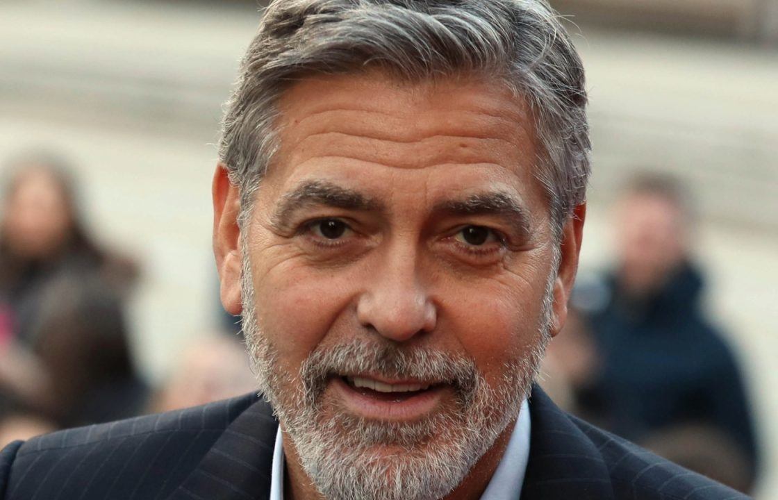 George Clooney joins Bob Geldof to visit homeless charity’s prototype village