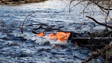 Police appeal to trace owner of vessel found deflated in Highland river 