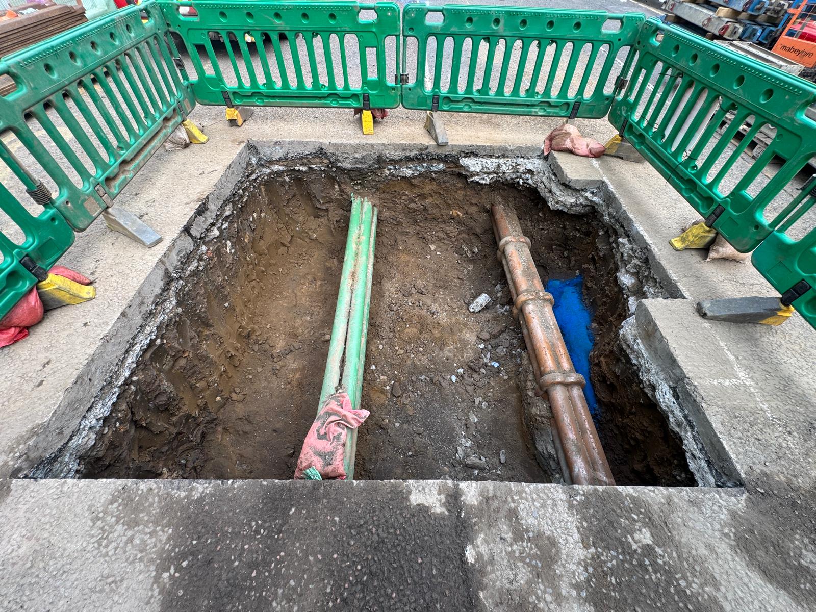 Cathedral Street excavation