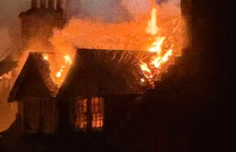 Around 50 firefighters tackle blaze at Aberdeen hospital site overnight