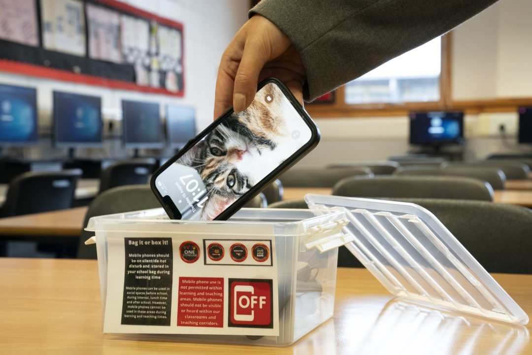 John Swinney pledges national ban on phones in classes if SNP wins in May