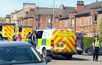 Two Glasgow schoolboys in hospital after ‘group throw fireworks at each other’