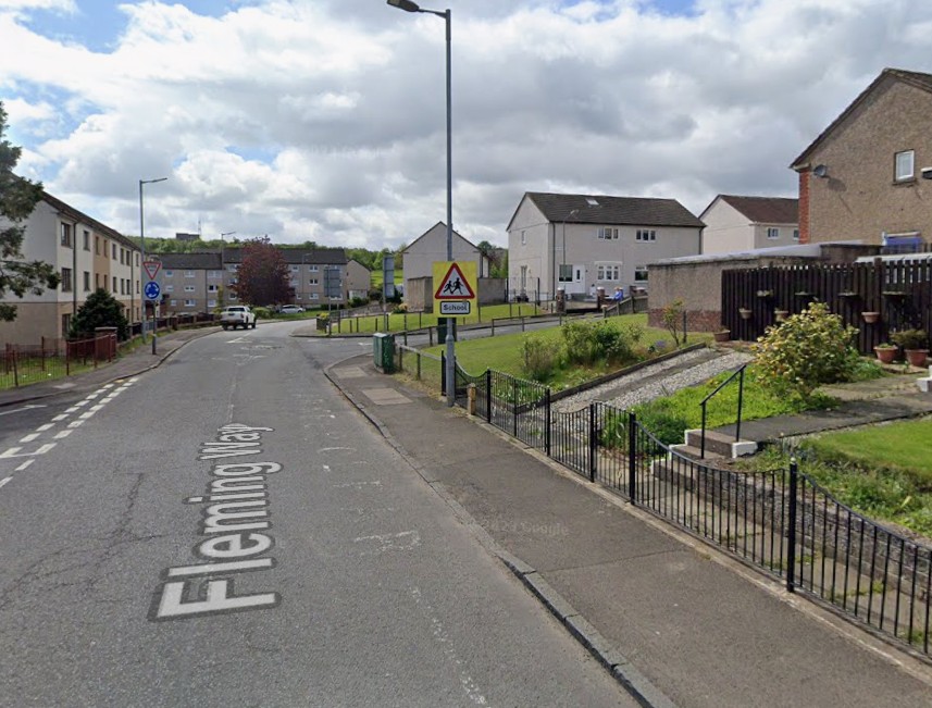 Hunt for driver who fled scene of crash after injuring two police officers in Hamilton