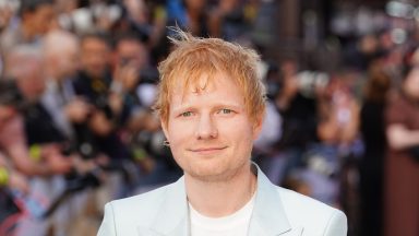 Ed Sheeran reveals he had shingles but is ‘on the mend’