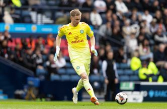 Viljami Sinisalo hopes ‘goals start flying in’ after Celtic let loose in cup tie