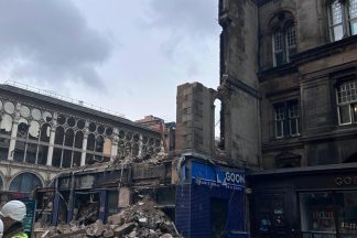 People should expect progress at fire-hit site in Glasgow, says council leader
