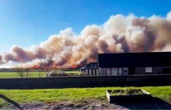Firefighters put out Aberdeenshire wildfire as extreme warning in place for Scotland 