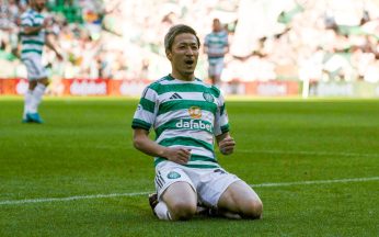 Daizen Maeda brace sees Celtic move level on points with Hearts at top of table