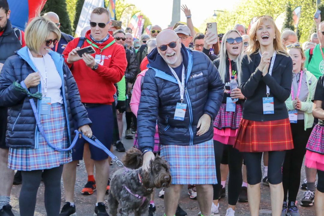 Glasgow Kiltwalk kicks off with 20,000 raising funds for charity