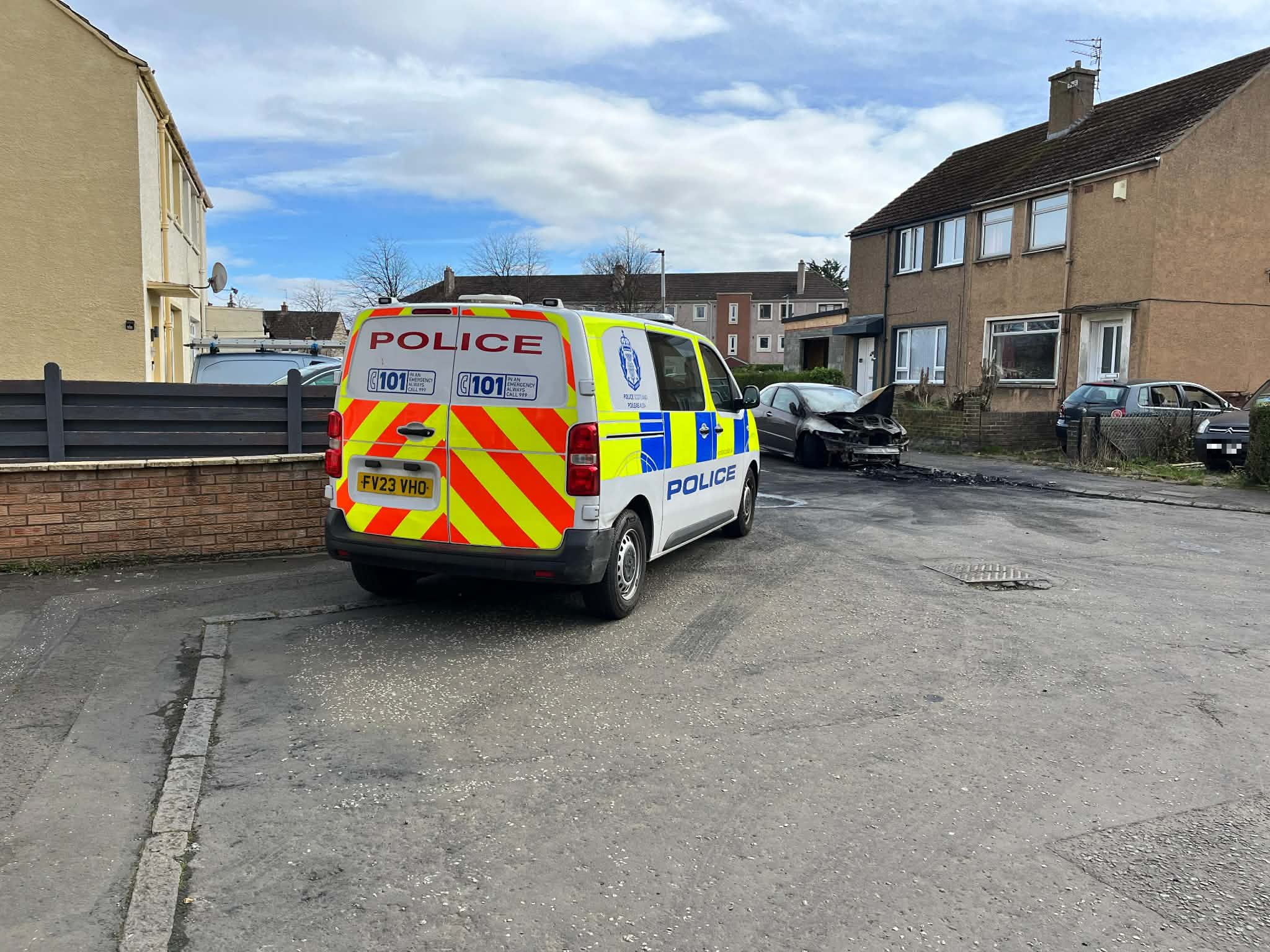 Niddrie Marischal Crescent firebombing, April 2026