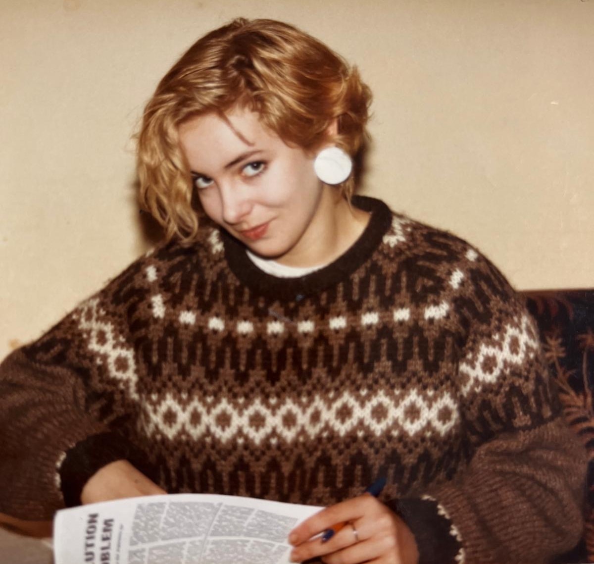 Yvonne in her early 20s