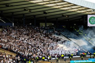 St Mirren say ‘families and young children felt unsafe’ at Hampden Celtic clash