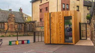 School supports pupil mental health by launching new counselling cabin