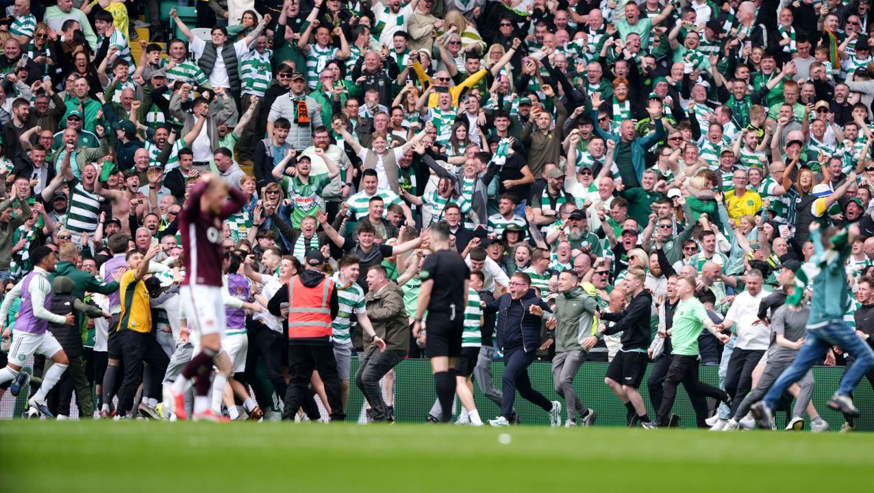 Martin O’Neill rejects ‘nonsense’ criticism of Celtic pitch invasion