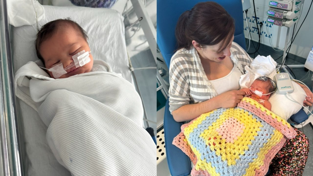 Fife family celebrating daughter’s first birthday after suffering neonatal stroke moments after birth