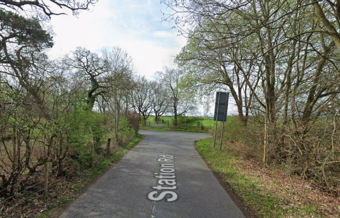 Police hunting man seen exposing himself on rural road in Carluke