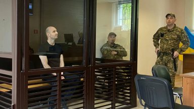 Scot jailed in Ukraine after pleading guilty to spying for Russia