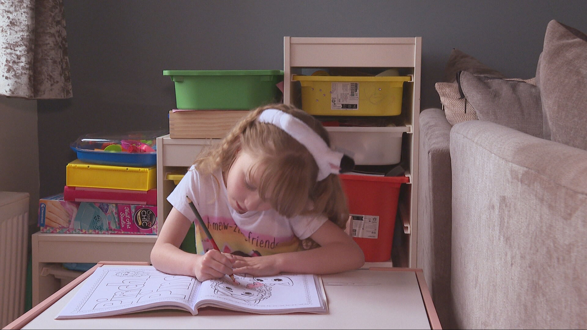 Annabelle was given a 57% chance of ever starting school
