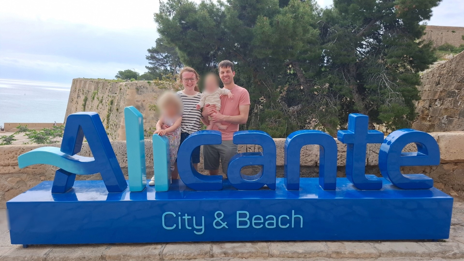 Sarah and her family from Aberdeenshire.