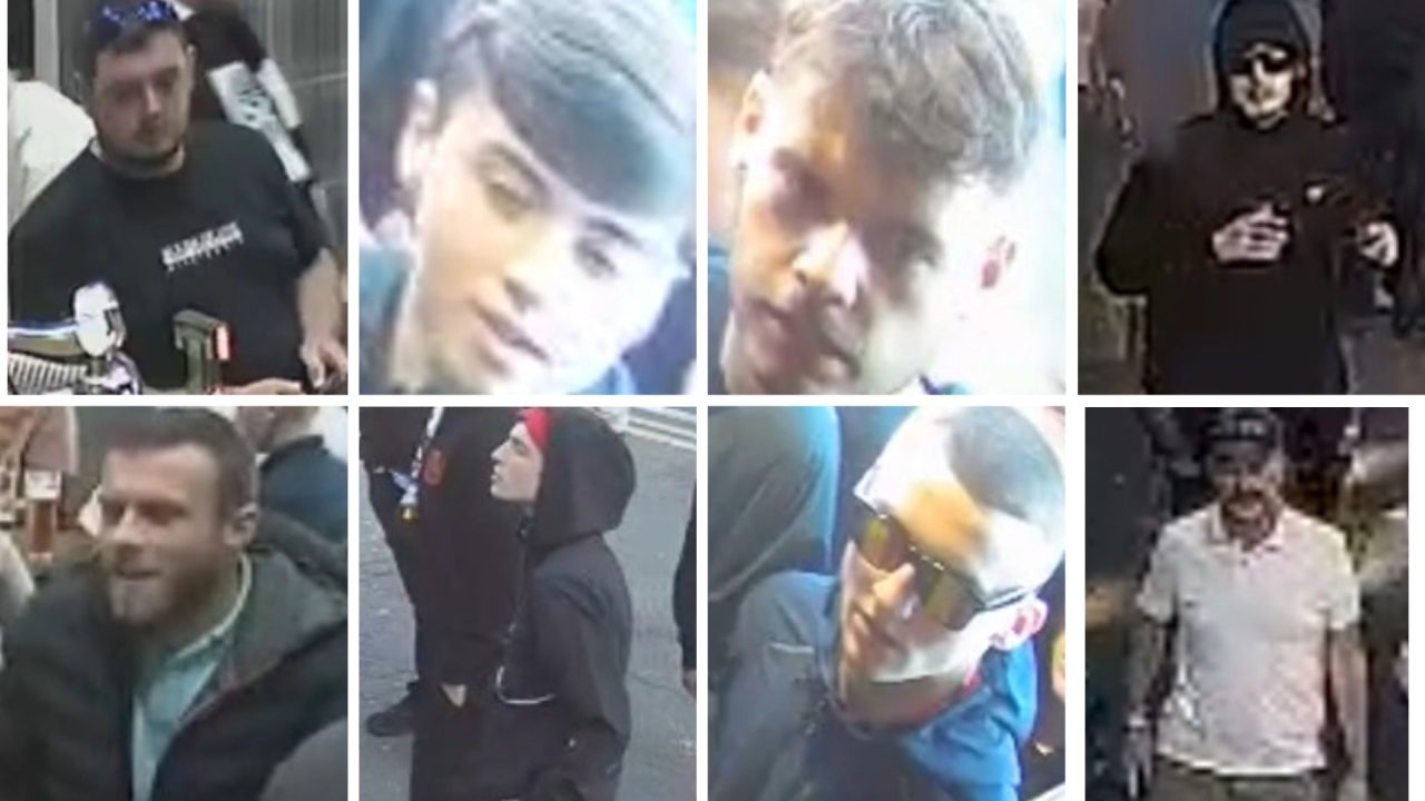CCTV images released after Ayr United and Partick Thistle fans clash during Scottish Premiership play-off