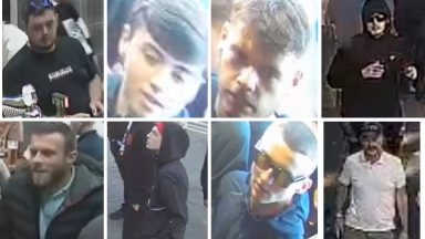 CCTV images released after Ayr United and Partick Thistle fans clash during Scottish Premiership play-off
