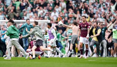 Police vow to take ‘robust action’ against any criminality in Celtic pitch invasion