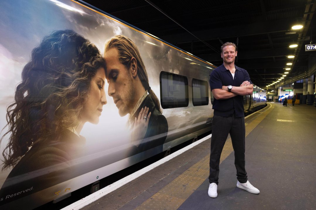 Caledonian Sleeper train given Outlander makeover in celebration of the show