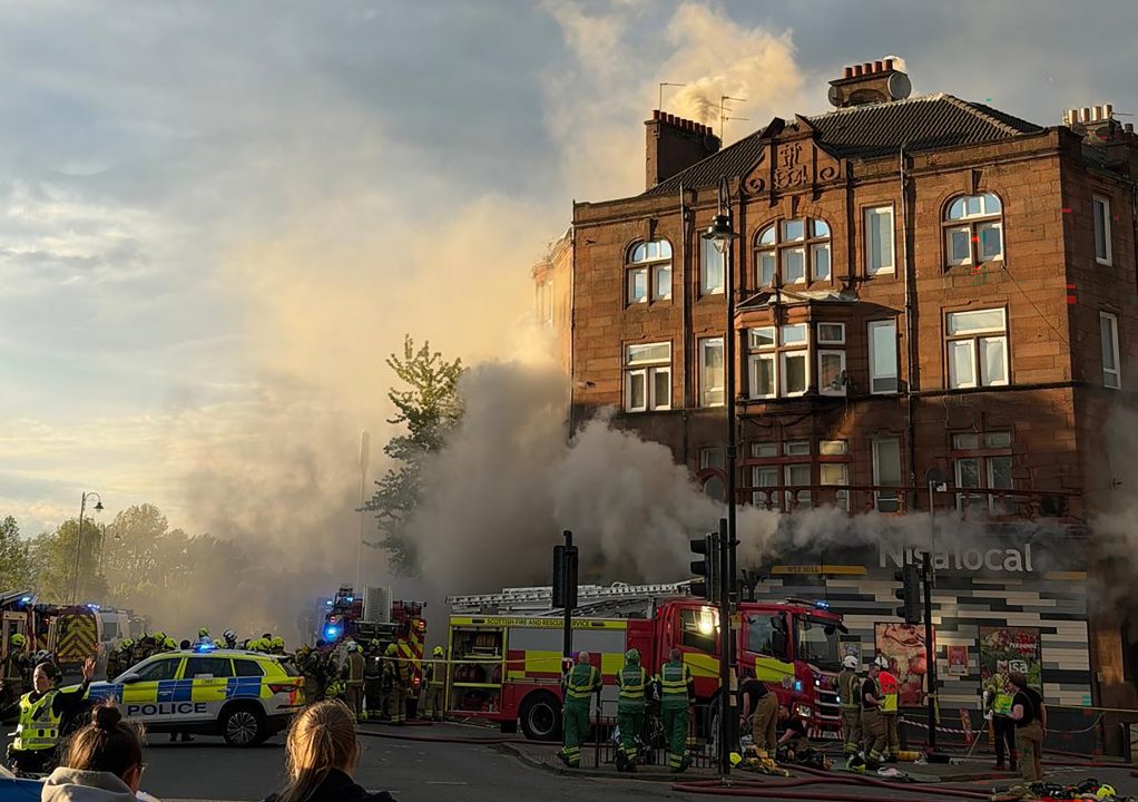 Firefighters work through the night to contain blaze in Rutherglen