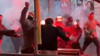 Four men jailed for Old Firm disorder in Glasgow city centre ahead of Scottish League Cup Final