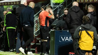 Derek McInnes brands Celtic penalty award ‘disgusting’ after late winner