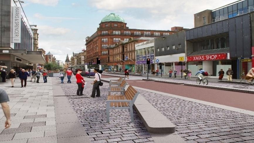 Glasgow council to begin work on Argyle Street as part of Avenues Project
