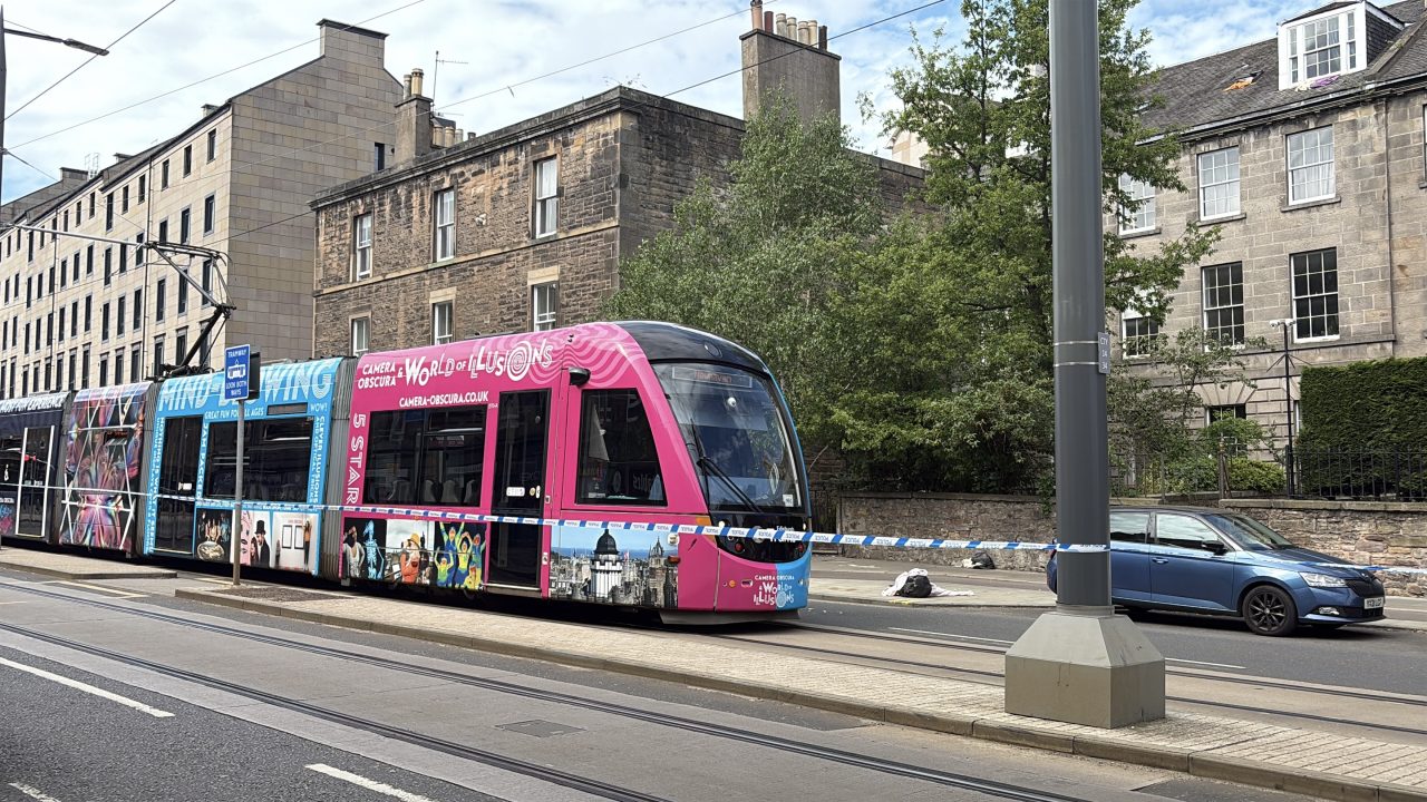 Teenager seriously injured after being hit by tram in Edinburgh